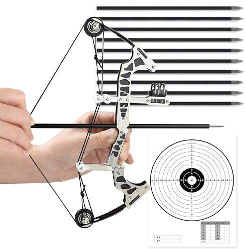 Archery Bow Set Right Hand Compound Bow Hunting Metal Material Catapult RH/LH for Hunting Shooting Practice Archery