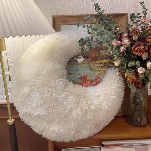 MLordoarf Kuschelkissen Kinder Sternkissen Weiche Flauschige Sterne Mond Wolke Kuschelkissen Sofakissen Plüsch Kissen Dekokissen für Kinderzimmer Schlafzimmer Deko