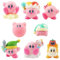 Cake Toppers Ki-Rby doll Sets 8 PCS Ki-Rby Figures Birthday Cake Decorations Cartoon Figures Birthday Cake Cupcake Decorations Gifts for Girls and Boys Kids -C