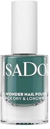 IsaDora Nagellack schnelltrocknend - Langanhaltend und einfach aufzutragen - Individuelles Nageldesign - Veganer Nagellack - Nail Polish in verschiedenen Farben - 145 Green Harmony