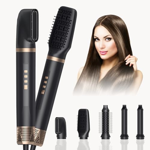 Aolso 5 in 1 Air Stylers,Magic Styler Hot Air Styler Set for Curling, Straightening,Volumizing and Drying, Hairdryer Brush for All Hair Type/Length,Multi use Styling Appliances