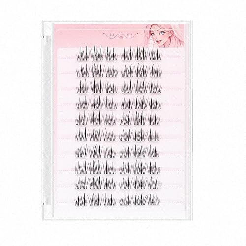 Dorisue Ciglia finte pre-incollate, per uso quotidiano, senza colla, autoadesive, volumizzanti, kit fai da te, con pinzette di alta qualità e colla extra da viaggio