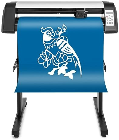 28 Zoll 720 mm Vinyl-Plotter-Schneidemaschine Vinly Sign Pattern Cutting Plotter Graph Bundle Kit Signmaster Software,Robuste Konstruktion