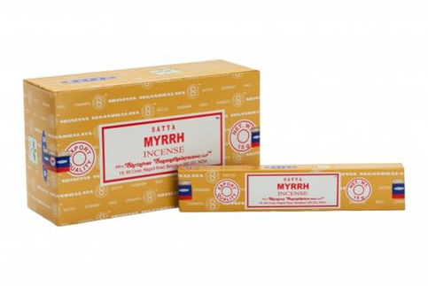 Räucherstäbchen Satya Sai Baba Myrrh Incense 15gr.