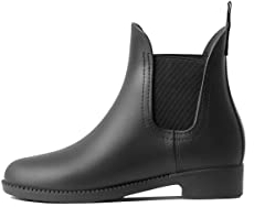 HORZE Damen Reitstiefeletten Bonn, Gummi Paddock und Stallschuhe, wasserdicht, Schwarz, 40