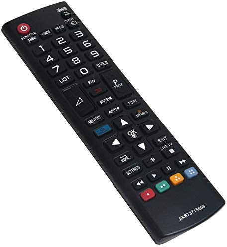 ALLIMITY AKB73715669 Mando a Distancia Reemplazar Apto para LG TV 47LB731V 49LF540V 49LH604V 60LB650V 60LB870V 65UB950V 42LB650V 42LB671V 42LB730V 55LF652 42UB820V 50LB580V 50LB650V