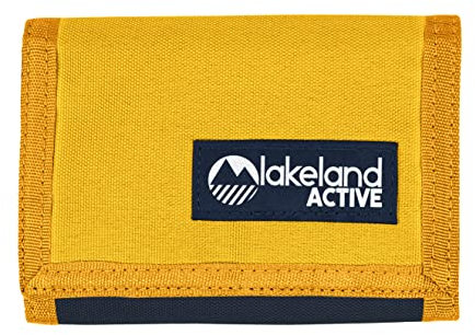 Lakeland Active Stowbank Portefeuille classique en toile, Couleur jaune, Taille unique, Classique