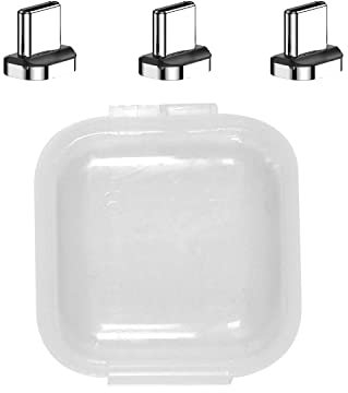 LUCKYDUO Mini Batterie Externe 5000mAh, 3 en 1 Magnétique Chargeur Portable Compact de, Petite Magnétique sans Fil Power Bank avec iPhone/USB C/Micro USB A/Compatible avec iPhone/Samsung/Huawei