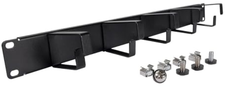 Rackpasacable Panel 19 1U 5 Führungen 80mm TELEVES 533158
