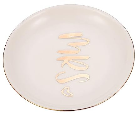 Garneck Plateau Rond à Bijoux Pour Femme Plateau Pratique Multifonctionnel Et Élégant