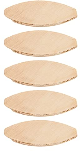 100 Piezas de Galletas de Unión de Madera, Accesorios de Unión de Placa de Herramienta de Acoplamiento de Tablero de Madera, Tamaño 0# 10# 20# (20#)