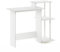 Furinno Efficient Home Bureau pour D'ordinateur Portable, Blanc/Blanc