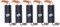 Fyearfly Generador De Alto Voltaje, 5 Pcs DC3-6V Generador de pulsos de Alto Voltaje Inversor 400kV Módulo de Bobina de Encendido de Pulso Super ARC Para equipos electrónicos de alta tensión