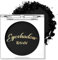 Erinde Single Black Lidschatten Palette, Nudetöne Matte Schwarz Eyeshadow Palette, Wasserfest Pressed Powder Lidschattenpalette, High Pigmented & Long Lasting Basic Shade Eye Makeup