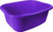 Vision4ever 1x Purple Colour 11 litres Washing Up Bowl Rectangular Plastic Multi-Purpose Basin Mixing Sink Portable Wash Basin, Mixing Sink Tidy Organizer Large Kitchen Portable Dish Washtub