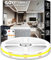 LETIANPAI White COB Light Strip 15M, Dimmable White LED Strip, Bright 6500K Daylight Color, Cuttable, Adhesive, Flexible Strip for Mirrors, Under Cabinets