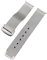 JUANZD Cinturino for orologio Milanese da 20 mm e 22 mm compatibile con Omega 007 compatibile con Seamaster 300 cinturino in maglia di acciaio inossidabile fibbia pieghevole(Silver,20mm)