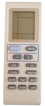 XINFUTE YB1FA2 - Telecomando universale per condizionatore d'aria LCD A/C Sanyo Aqua