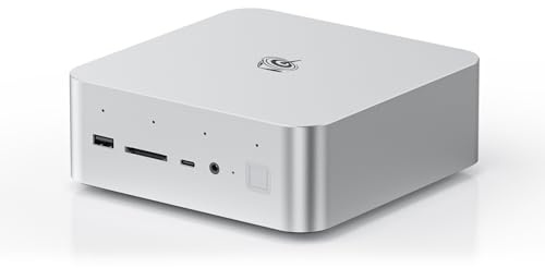Beelink Mini PC GTi15, Intel Core Ultra 9 285H(16C/16T, up to 5.4GHz), 64GB DDR51TB PCIe4.0 SSD AI Mini Computer Windows 11 Pro, 4K Triple Display, USB4.0, built-in PSU, Speakers, 10G LAN/WiFi 7/BT5.4