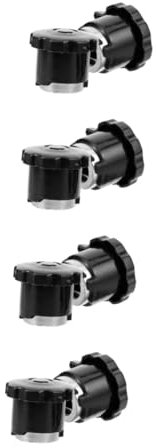 SHINEOFI Válvula Presión Olla Presión De Accesorios De Cocina con Válvulas De Seguridad Instalación Y Compatibles con Cocinas Eléctricas 2 Piezas X 4