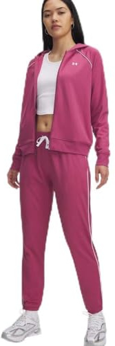 Under Armour Ua Rival Tricot Tracksuit Hd Damen Trainingsanzug Berry XS