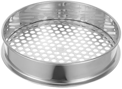 DOITOOL Setaccio per Terreno Giardino in Acciaio Inossidabile Setaccio Mesh Multiuso per Compost Pietre e Ghiaia Strumento Leggero e Resistente per Aiule Esterne e Coltivazioni