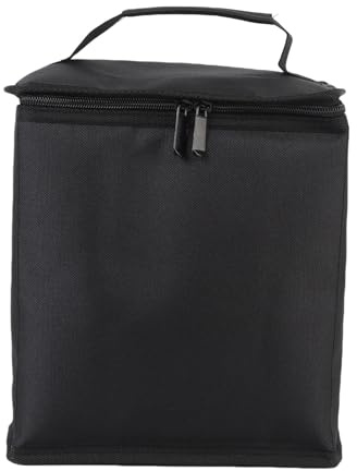 QANYEGN Sacs de stockage de réservoir de gaz, petit sac de transport de bouteille de carburant de Camping, étuis de bouteilles de gaz pour bouteilles de bière, lampes de Camping (Black)