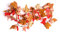Best Artificial 210cm / 7ft Ivy Garland Hanging Vine String Plant (Large Two Tone Autumn English - LG-15)