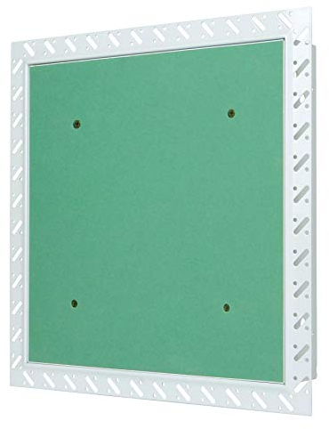 MW multi werkzeug Revisionsklappe 300 x 300 mm mit Gipskarton-Einlage imprägniert für Massivwand mit Einputzrahmen 30 x 30 cm
