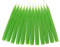hdg Baumkerzen 12er Pack handgefertigte Kerzen aus Dänemark Ø 1,3 cm / 12 cm, Farbe:Light Green
