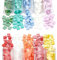 nbeads 760 Pcs 2 Trous Perles de Rocaille en Verre, 10 Couleurs Tila Perle Rectangle Transporteur Perles Plates Lustré Entretoise Perles pour Artisanat Bracelet Collier Fabrication Bijoux, 5x4.5mm
