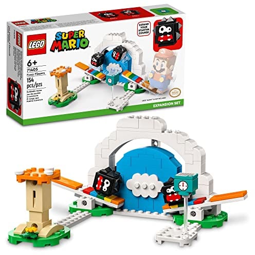 LEGO Super Mario - Juego de expansión de aletas peludas 71405 para niños, niños y niñas a partir de 6 años; regalo coleccionable (154 piezas)