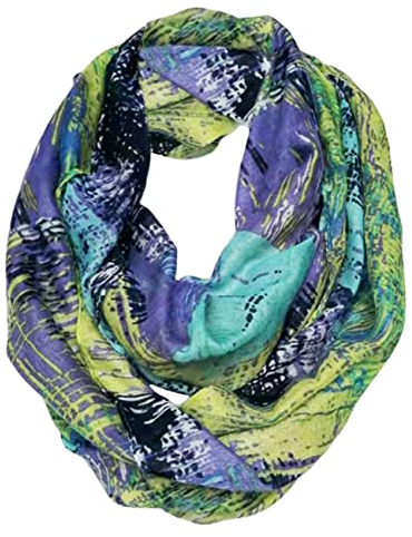 FAIRYGATE Damen Schal Damenschal Damen Schal Bunt Dünner leichter und weicher Damen Loop Schal Rundschal Halstuch Schlauchschal Accessoires DA0316