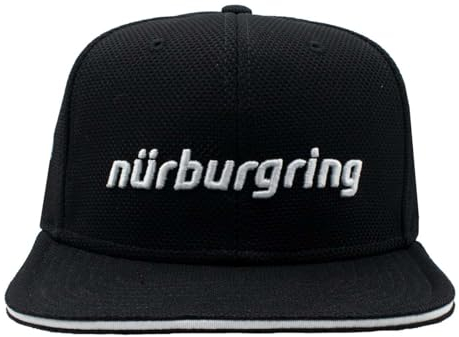 Nürburgring - Herren Cap - Basic - Baseball Cap - Individuell verstellbar - 100% Baumwolle, Farbe:Schwarz, Größe:OneSize