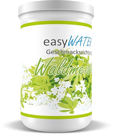 Waldmeister easyWater Getränkepulver│ Zuckerfreies Geschmackspulver für erfrischende Getränke │Nur 5 Kalorien auf 500ml Wasser│ohne Aspartam│Inhalt: 25 Portionen
