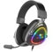 Spirit Of Gamer - Elite H40, Casque Gaming RGB avec Micro Détachable pour PC, PS5, PS4, Xbox, Switch, Son Audio Stéréo, Sortie Jack 3,5 mm, HP 40 mm, Ultra Léger, Arceau et Coussinets Nylon, Noir