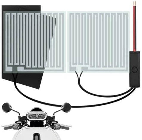 Manopola riscaldata | Manubrio elettrico riscaldato per moto, ATV moto con kit di presa riscaldata, copertura per manubrio per moto/ATV