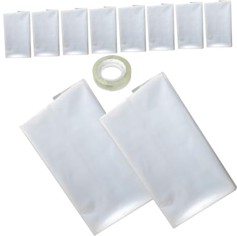 TOYANDONA Hufbadbeutel für Pferdehufe zum Einweichen, 1 Satz Weiß Nylon