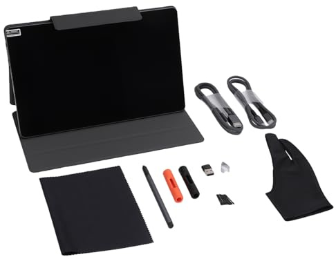 Garsent Tableta de Dibujo Digital de 11,6 Pulgadas con 120% SRGB y Lápiz sin Batería para Diseño Gráfico en Home Studio