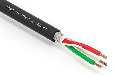 Ricable Custom U4P/10-10 mt. Cavo di Alimentazione Hi-Fi Schermato 3 x 4 mmq