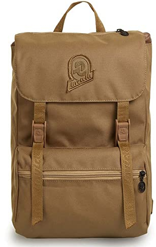 Invicta Zaino Jolly Solid, Small, Beige, Ufficio, Viaggio e Tempo Libero, Tasca Porta Pc, Zainetto Donna