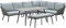 Garden Impressions Hohe Dining Aluminium Rope Lounge Davis, inklusive wasserabweisender Kissen
