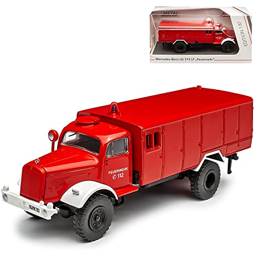 Mercedes-B LG 315 LF Feuerwehr H0 1/87 Schuco Modell Auto