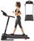 Tapis roulant elettrico per la casa Tapis roulant pieghevole 12km/h 1-2,5PS 12 programmi preimpostati Display LCD 1-12 km/h Modello 2023 Inclinazione manuale a 3 livelli (F3680G)