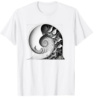 Fibonacci Spirale T-Shirt