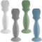 Baby Diaper Cream Applicator Spatula Soft Silicone Small Size (4 Pack, White/Grey/Sage/Ether)