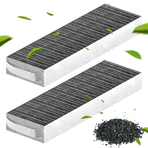 2 Stück Aktivkohlefilter, für Bora Pure PUAKF Dunstabzugshaube, für Ihr Umluftkochfeld PURU oder PUXU - 425 x 130 x 50mm