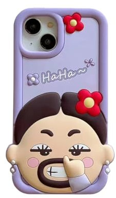 SGVAHY Phone Case for iPhone 11 Case Cute Phone Case Kawaii iPhone 11 Case Cartoon iPhone Cases Funny Pick Nose Girls Creative Soft Rubber Bumper Shockproof Protective Case Cover for Women