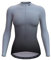 Wulibke Women's Cycling Jersey Top, Cycling Women's Shirt, Breathable and Quick Drying Cycling Jersey with 3 Pockets Gray-Black S