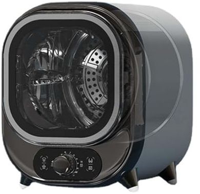 WolFum Sèche-Linge ventilé Portable de 5 kg, air Chaud et Froid de 0 à 200 Minutes, Mini-sèche-Linge Compact, séchage 3D, capacité de Charge de 0,8 kg
